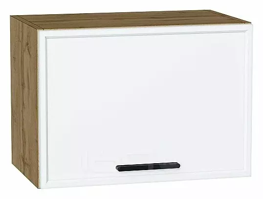 Шкаф верхний горизонтальный Фрейм White Silk Дуб Вотан 358*500*324