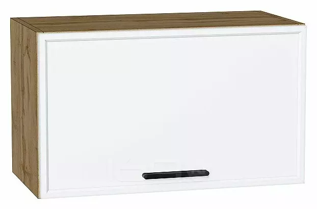 Шкаф верхний горизонтальный Фрейм White Silk Дуб Вотан 358*600*324
