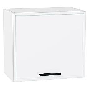 Шкаф верхний горизонтальный Фрейм White Silk/Белый 460*500*324