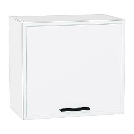 Шкаф верхний горизонтальный Фрейм White Silk/Белый 460*500*324