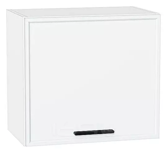 Шкаф верхний горизонтальный Фрейм White Silk/Белый 460*500*324
