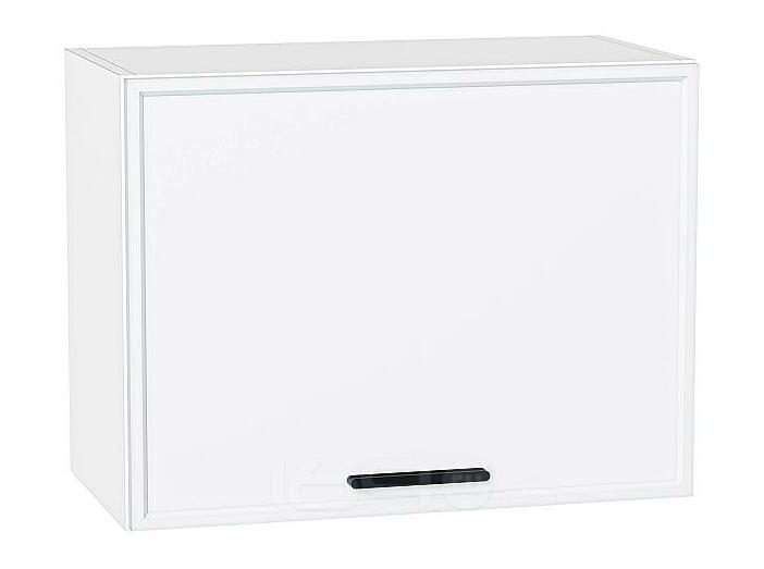 Шкаф верхний горизонтальный Фрейм White Silk/Белый 460*600*324