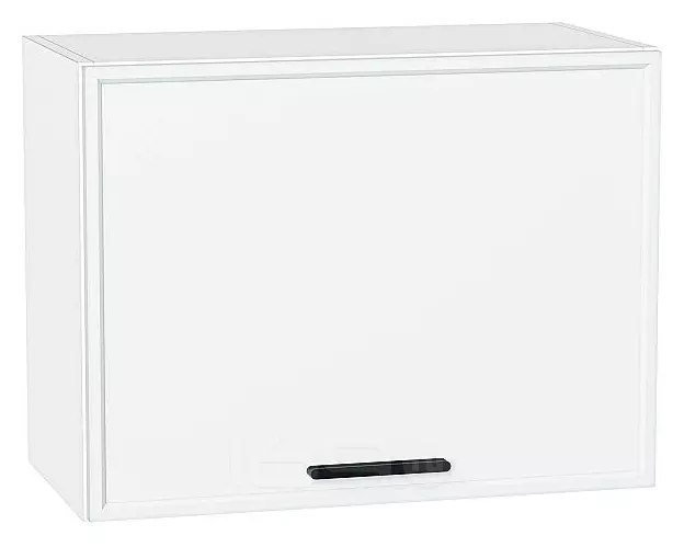 Шкаф верхний горизонтальный Фрейм White Silk/Белый 460*600*324