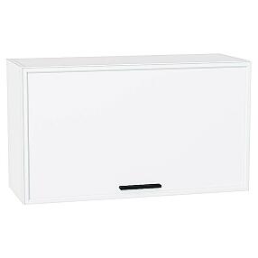 Шкаф верхний горизонтальный Фрейм White Silk/Белый 460*800*324