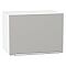Шкаф верхний горизонтальный Фьюжн Silky Light Grey  Белый 358*500*320 Шкаф верхний горизонтальный Фьюжн Silky Light Grey  Белый 358*500*320