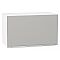 Шкаф верхний горизонтальный Фьюжн Silky Light Grey  Белый 358*600*320 Шкаф верхний горизонтальный Фьюжн Silky Light Grey  Белый 358*600*320