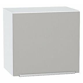 Шкаф верхний горизонтальный Фьюжн Silky Light Grey  Белый 460*500*318