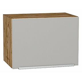 Шкаф верхний горизонтальный Фьюжн Silky Light Grey  Дуб Вотан 358*500*320