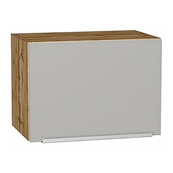 Шкаф верхний горизонтальный Фьюжн Silky Light Grey  Дуб Вотан 358*500*320