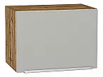 Шкаф верхний горизонтальный Фьюжн Silky Light Grey Дуб Вотан 358*500*320