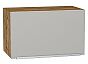 Шкаф верхний горизонтальный Фьюжн Silky Light Grey Дуб Вотан 358*600*320