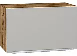 Шкаф верхний горизонтальный Фьюжн Silky Light Grey Дуб Вотан 358*600*320
