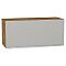 Шкаф верхний горизонтальный Фьюжн Silky Light Grey  Дуб Вотан 358*800*320 Шкаф верхний горизонтальный Фьюжн Silky Light Grey  Дуб Вотан 358*800*320