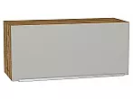 Шкаф верхний горизонтальный Фьюжн Silky Light Grey Дуб Вотан 358*800*320