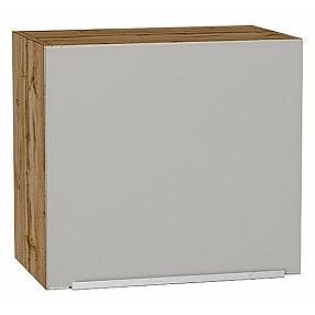 Шкаф верхний горизонтальный Фьюжн Silky Light Grey  Дуб Вотан 460*500*318