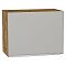 Шкаф верхний горизонтальный Фьюжн Silky Light Grey  Дуб Вотан 460*600*318 Шкаф верхний горизонтальный Фьюжн Silky Light Grey  Дуб Вотан 460*600*318