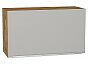 Шкаф верхний горизонтальный Фьюжн Silky Light Grey Дуб Вотан 460*800*318