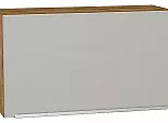 Шкаф верхний горизонтальный Фьюжн Silky Light Grey Дуб Вотан 460*800*318
