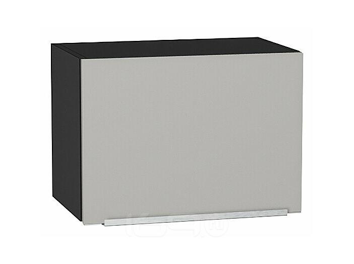 Шкаф верхний горизонтальный Фьюжн Silky Light Grey  Graphite 358*500*320