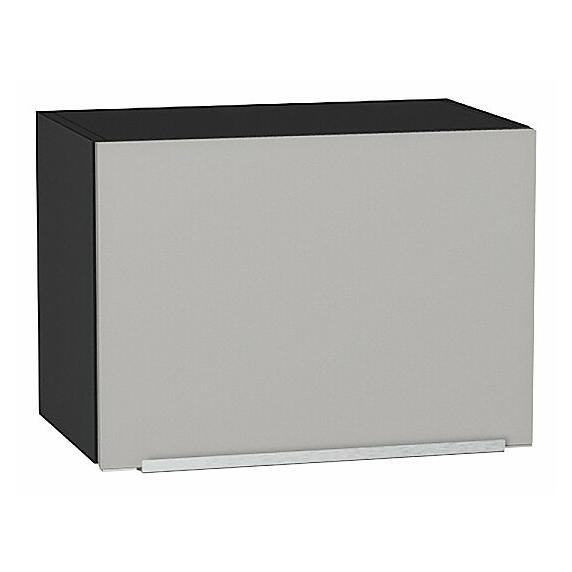 Шкаф верхний горизонтальный Фьюжн Silky Light Grey  Graphite 358*500*320