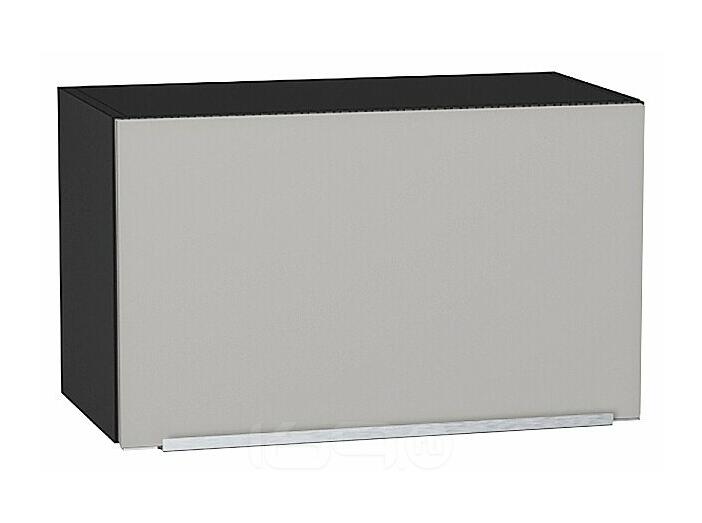 Шкаф верхний горизонтальный Фьюжн Silky Light Grey  Graphite 358*600*320