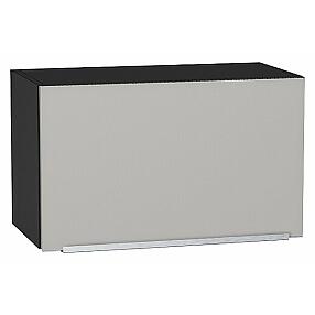 Шкаф верхний горизонтальный Фьюжн Silky Light Grey  Graphite 358*600*320
