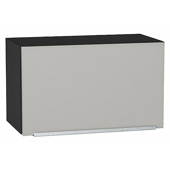 Шкаф верхний горизонтальный Фьюжн Silky Light Grey  Graphite 358*600*320