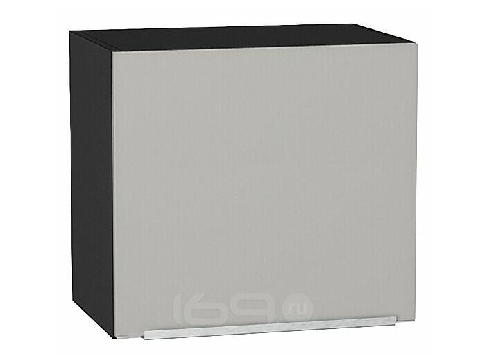 Шкаф верхний горизонтальный Фьюжн Silky Light Grey  Graphite 460*500*318