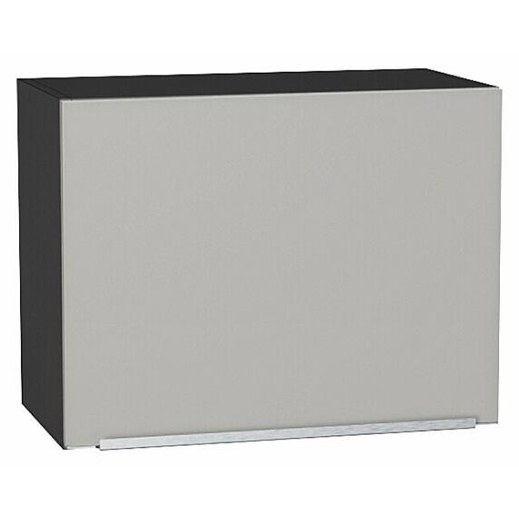 Шкаф верхний горизонтальный Фьюжн Silky Light Grey  Graphite 460*600*318