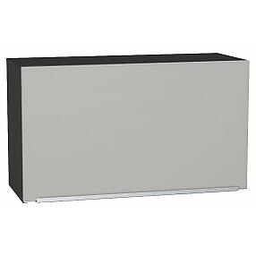 Шкаф верхний горизонтальный Фьюжн Silky Light Grey  Graphite 460*800*318