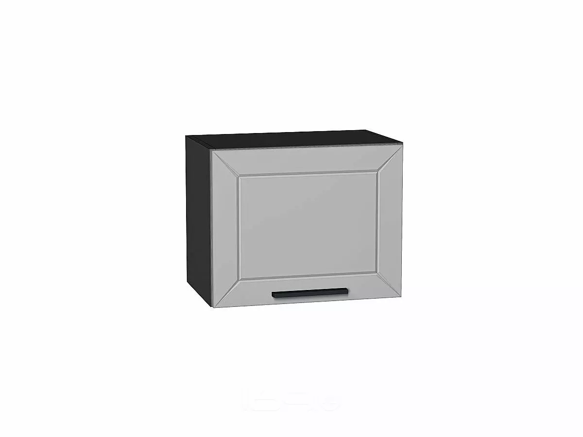 Шкаф верхний горизонтальный Глетчер Гейнсборо Силк/Graphite 358*450*318