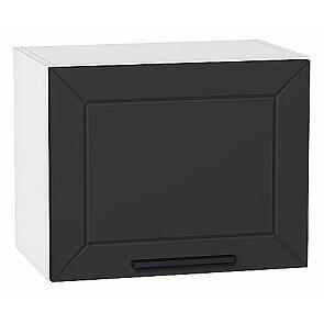 Шкаф верхний горизонтальный Глетчер Маренго Силк/Белый 358*450*318