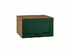 Шкаф верхний горизонтальный глубокий Дублин Special Green/Дуб Вотан 358*600*574