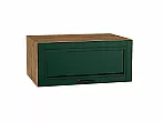 Шкаф верхний горизонтальный глубокий Дублин Special Green/Дуб Вотан 358*800*574