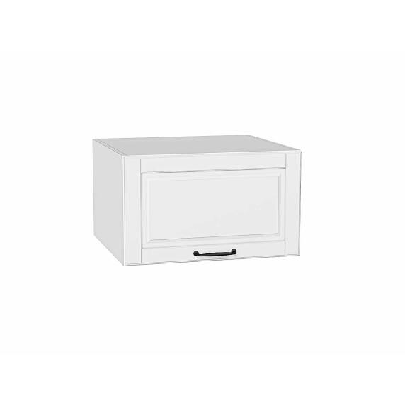 Шкаф верхний горизонтальный глубокий Дублин Special White/Белый 358*600*574