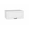 Шкаф верхний горизонтальный глубокий Дублин Special White/Белый 358*800*574