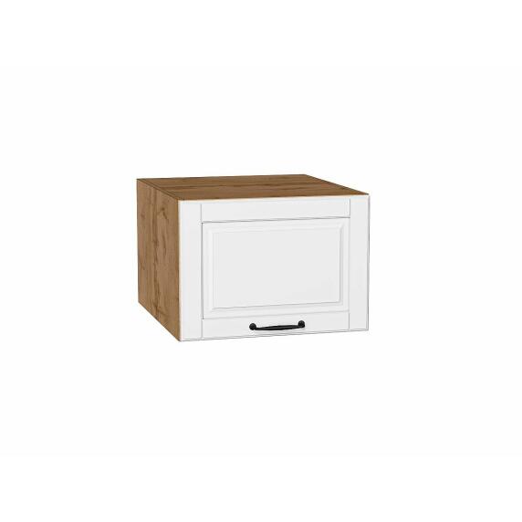 Шкаф верхний горизонтальный глубокий Дублин Special White/Дуб Вотан 358*500*574