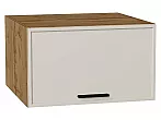 Шкаф верхний горизонтальный глубокий Фрейм Cream Silk Дуб Вотан 358*600*580