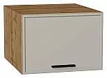 Шкаф верхний горизонтальный глубокий Фрейм Grey Silk Дуб Вотан 358*500*580