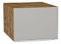 Шкаф верхний горизонтальный глубокий Фьюжн Silky Light Grey Дуб Вотан 358*500*576