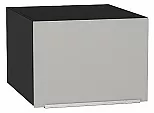 Шкаф верхний горизонтальный глубокий Фьюжн Silky Light Grey Graphite 358*500*576