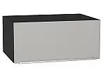 Шкаф верхний горизонтальный глубокий Фьюжн Silky Light Grey Graphite 358*800*576