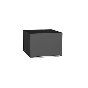 Шкаф верхний горизонтальный глубокий Фьюжн Stormy Silk/Graphite 358*500*576
