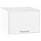 Шкаф верхний горизонтальный глубокий Квадро Белый/Белый 358*500*577