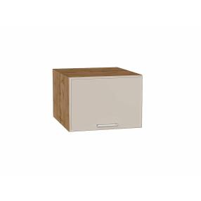 Шкаф верхний горизонтальный глубокий Квадро Кашемир/Дуб Вотан 358*500*577