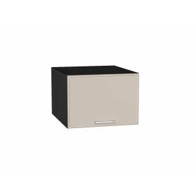 Шкаф верхний горизонтальный глубокий Квадро Кашемир/Graphite 358*500*577
