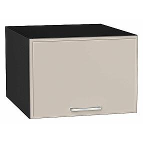 Шкаф верхний горизонтальный глубокий Квадро Кашемир/Graphite 358*500*577