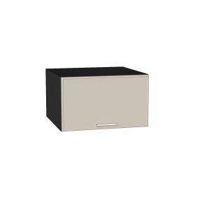 Шкаф верхний горизонтальный глубокий Квадро Кашемир/Graphite 358*600*577