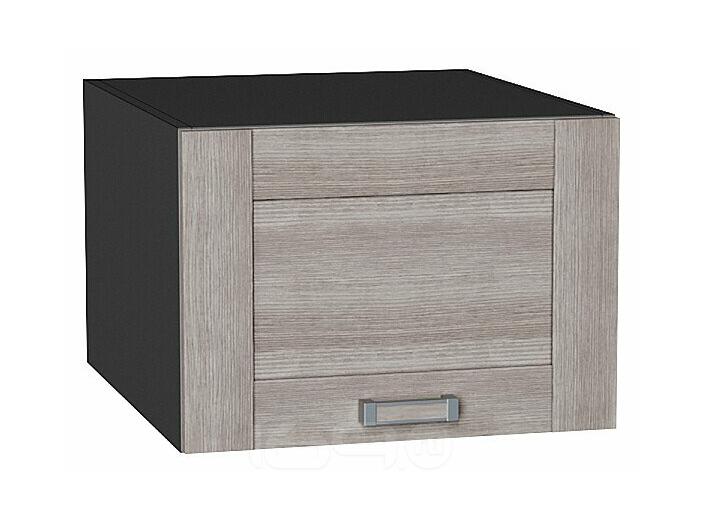Шкаф верхний горизонтальный глубокий Лофт Cappuccino Veralinga/Graphite 358*500*576