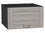 Шкаф верхний горизонтальный глубокий Лофт Cappuccino Veralinga/Graphite 358*600*576